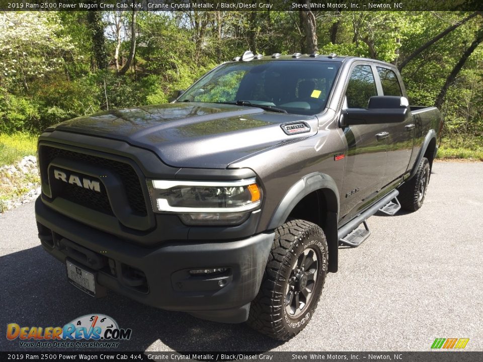 2019 Ram 2500 Power Wagon Crew Cab 4x4 Granite Crystal Metallic / Black/Diesel Gray Photo #2