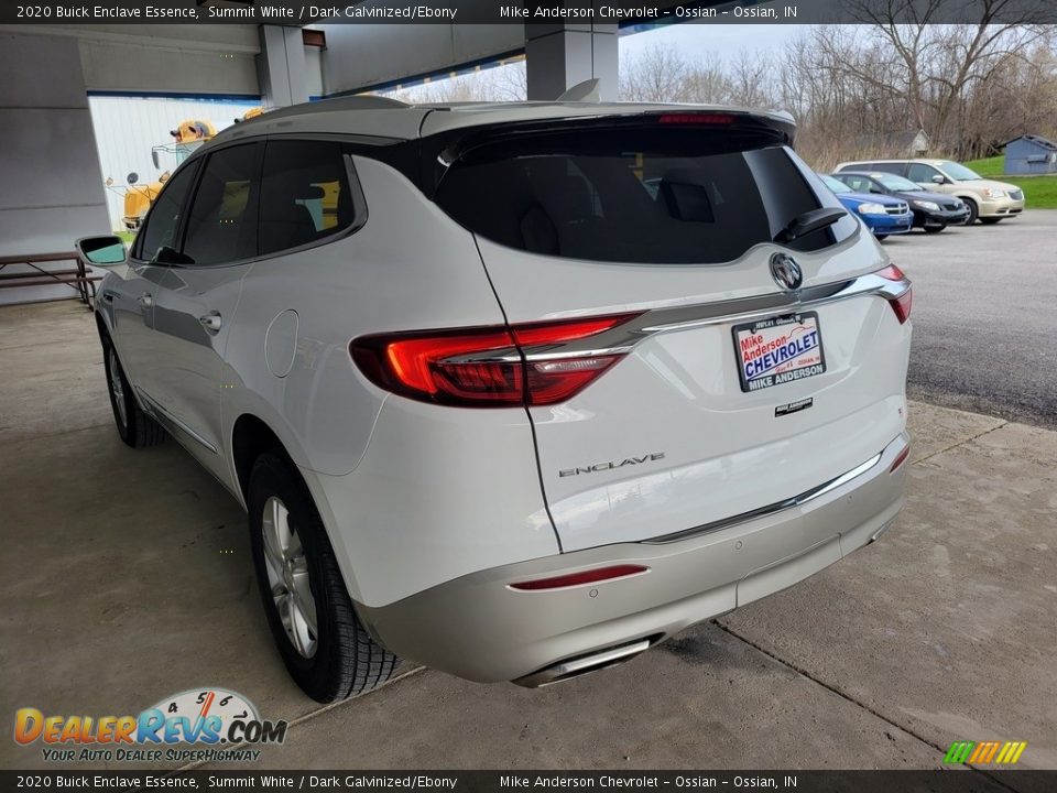 2020 Buick Enclave Essence Summit White / Dark Galvinized/Ebony Photo #9