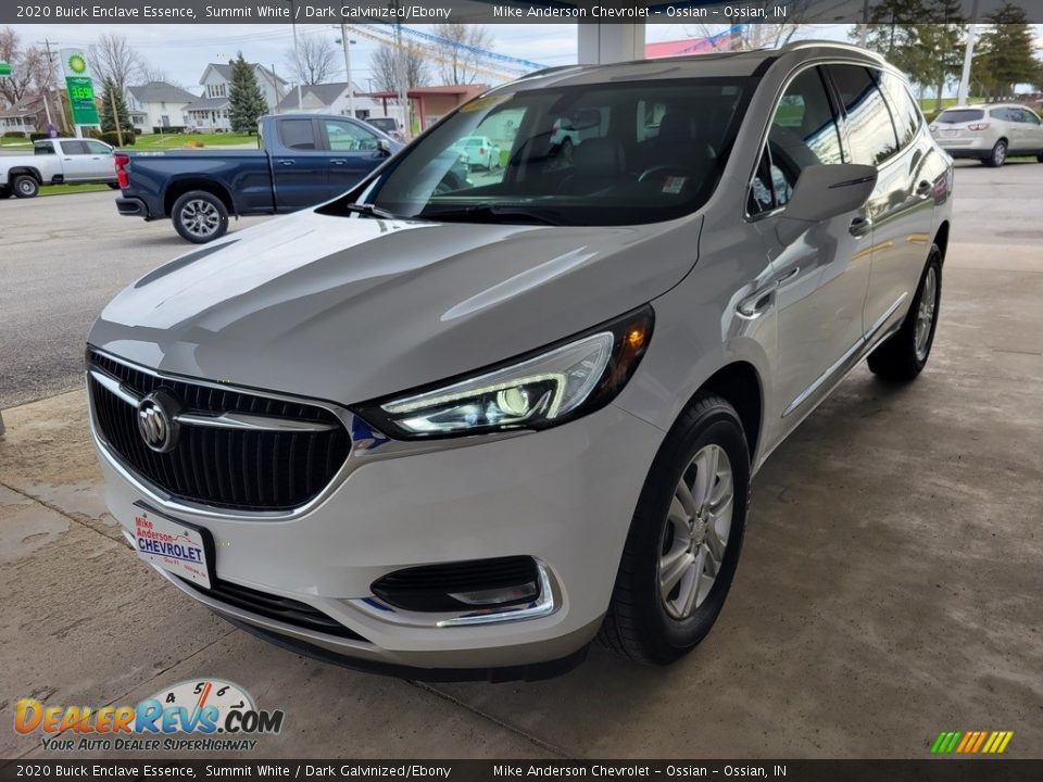 2020 Buick Enclave Essence Summit White / Dark Galvinized/Ebony Photo #10