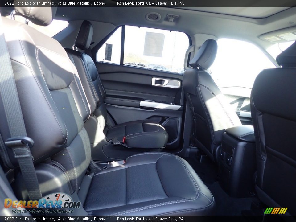 Rear Seat of 2022 Ford Explorer Limited Photo #11