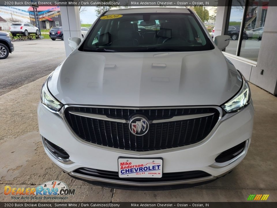 2020 Buick Enclave Essence Summit White / Dark Galvinized/Ebony Photo #11