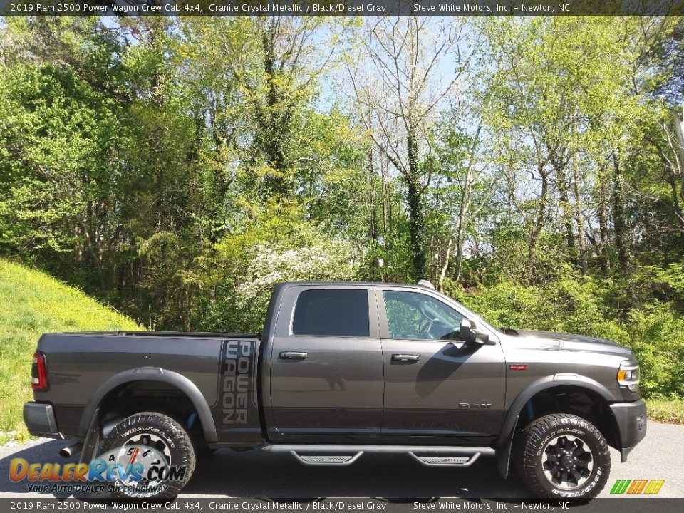 2019 Ram 2500 Power Wagon Crew Cab 4x4 Granite Crystal Metallic / Black/Diesel Gray Photo #5