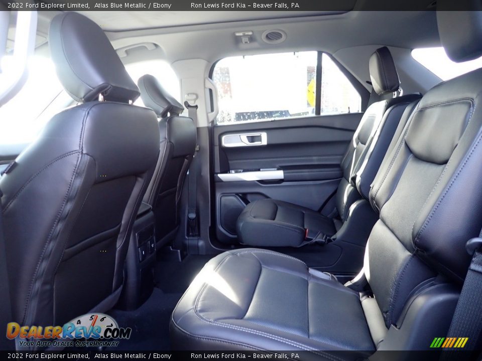 Rear Seat of 2022 Ford Explorer Limited Photo #12