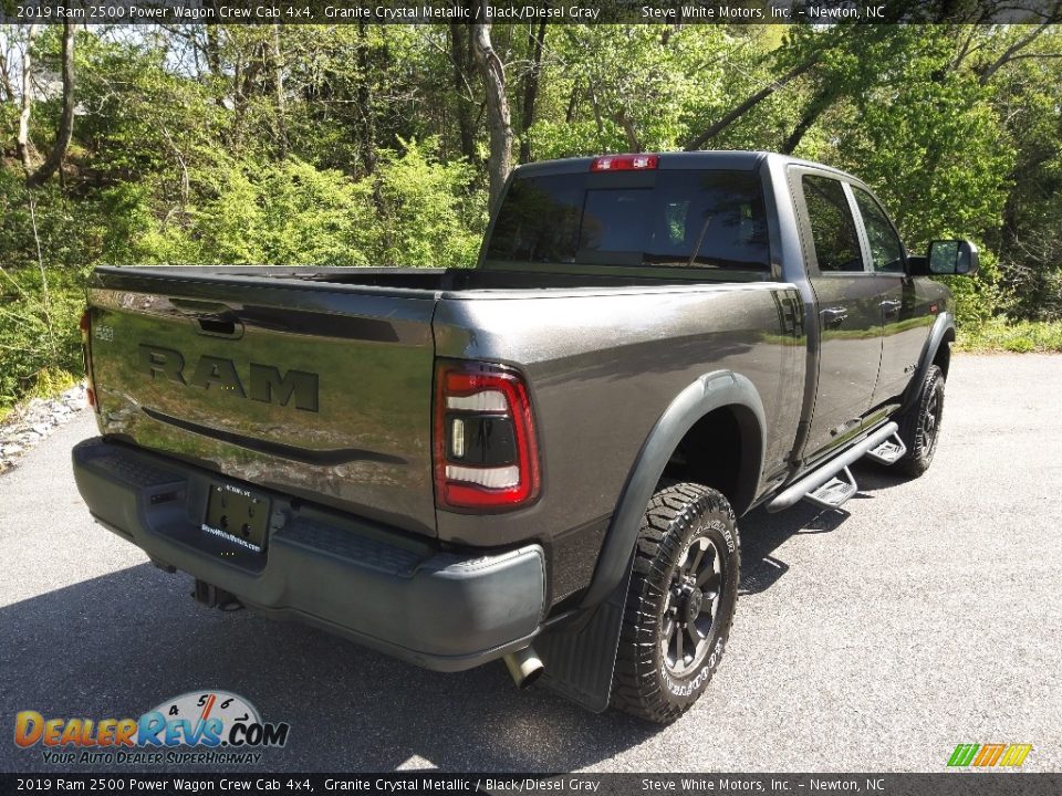 2019 Ram 2500 Power Wagon Crew Cab 4x4 Granite Crystal Metallic / Black/Diesel Gray Photo #6