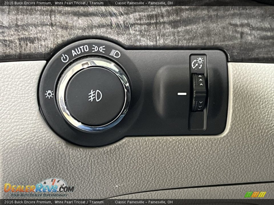 Controls of 2016 Buick Encore Premium Photo #16