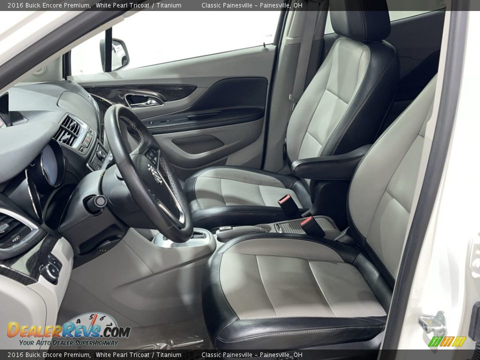 Front Seat of 2016 Buick Encore Premium Photo #18