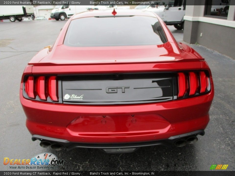 2020 Ford Mustang GT Fastback Rapid Red / Ebony Photo #29