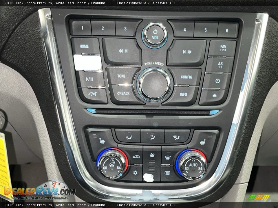 Controls of 2016 Buick Encore Premium Photo #35