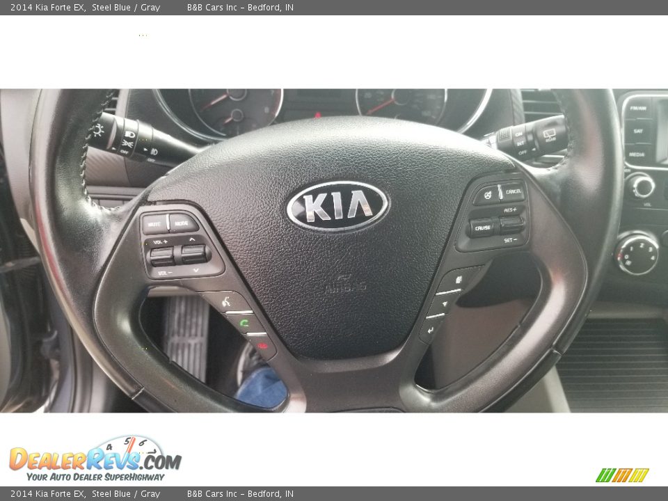 2014 Kia Forte EX Steering Wheel Photo #9