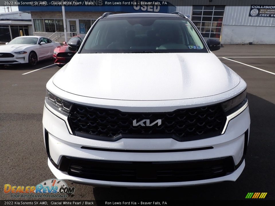 2022 Kia Sorento SX AWD Glacial White Pearl / Black Photo #3