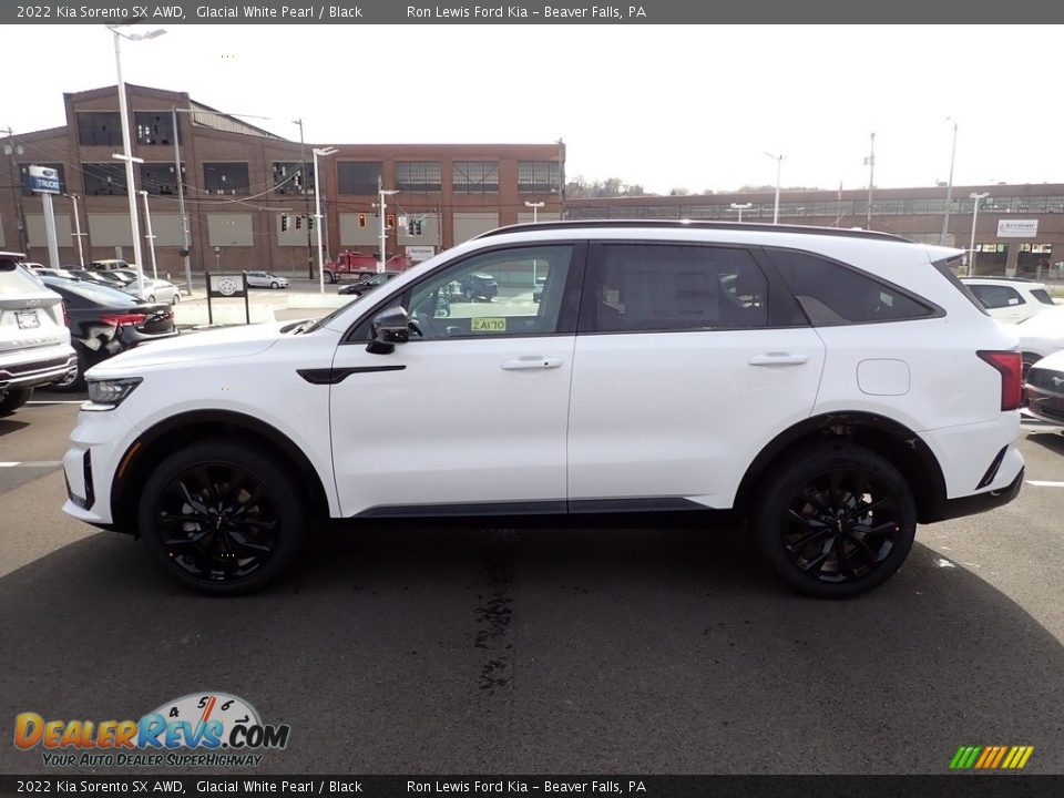 Glacial White Pearl 2022 Kia Sorento SX AWD Photo #5