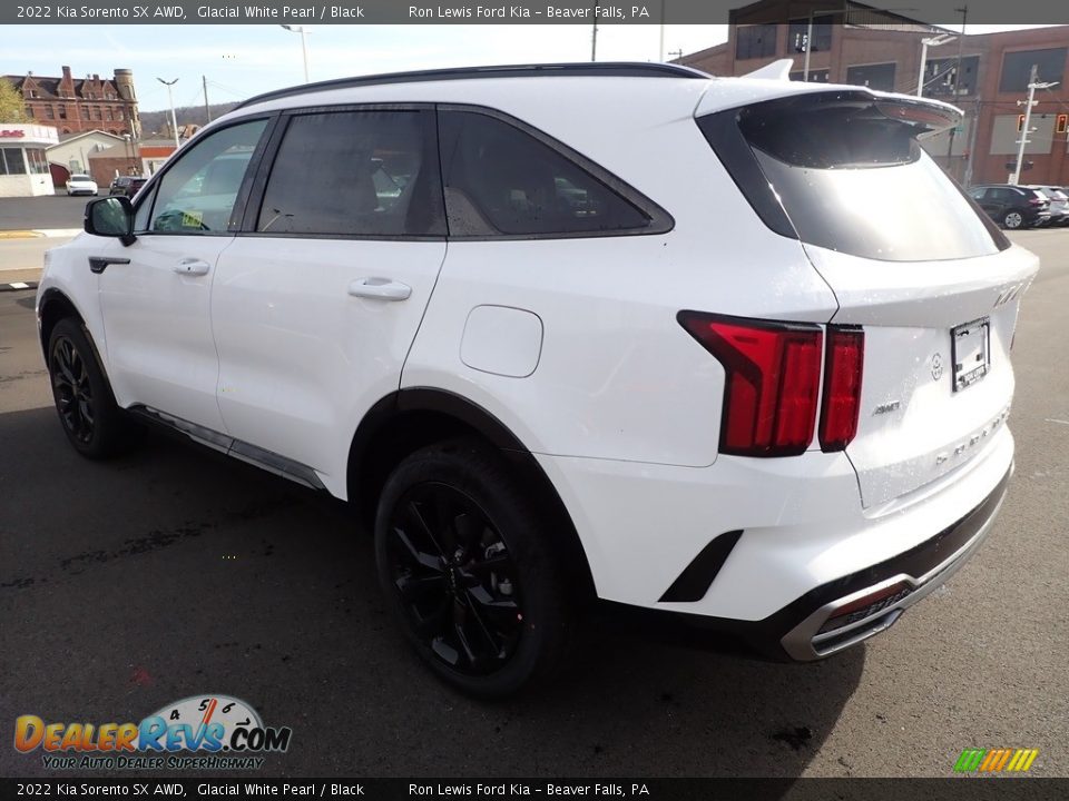 2022 Kia Sorento SX AWD Glacial White Pearl / Black Photo #6