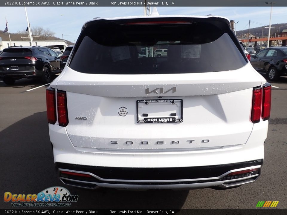 2022 Kia Sorento SX AWD Glacial White Pearl / Black Photo #7