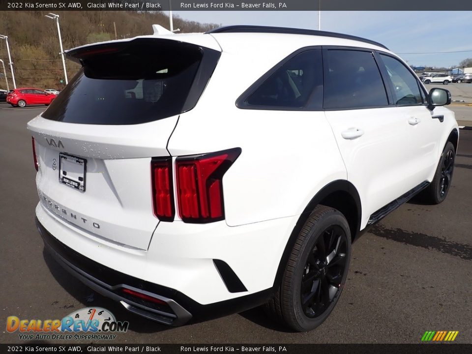 2022 Kia Sorento SX AWD Glacial White Pearl / Black Photo #8