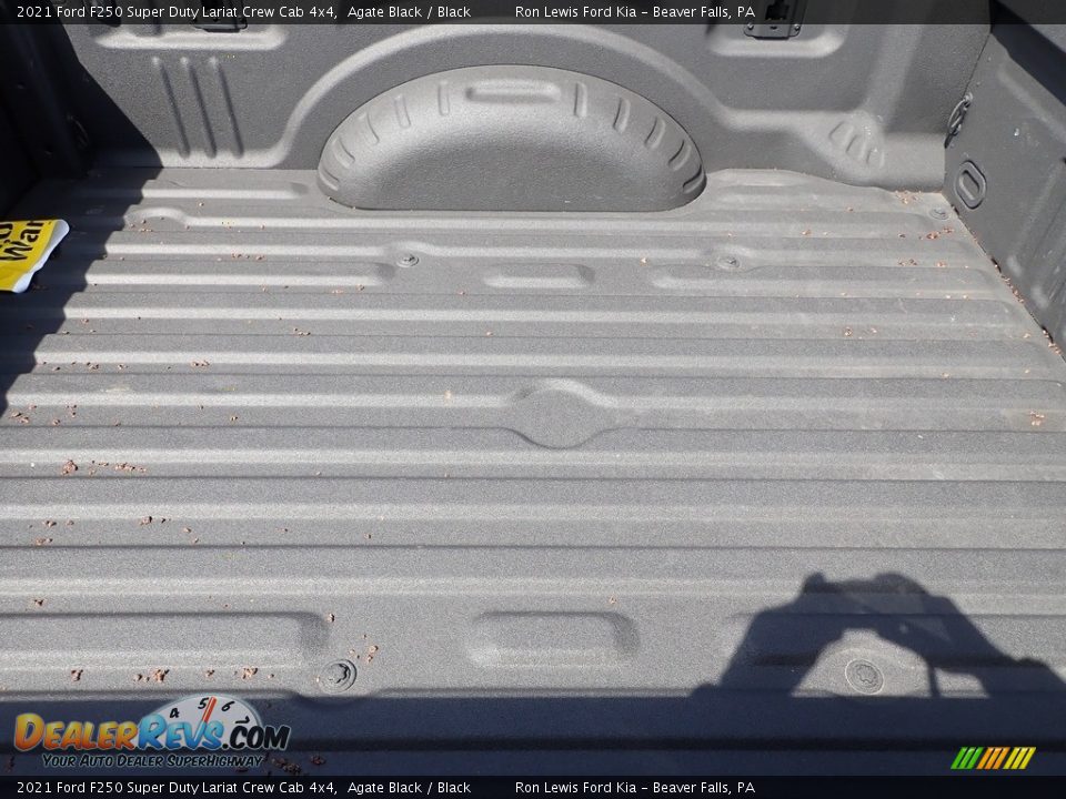 2021 Ford F250 Super Duty Lariat Crew Cab 4x4 Agate Black / Black Photo #10