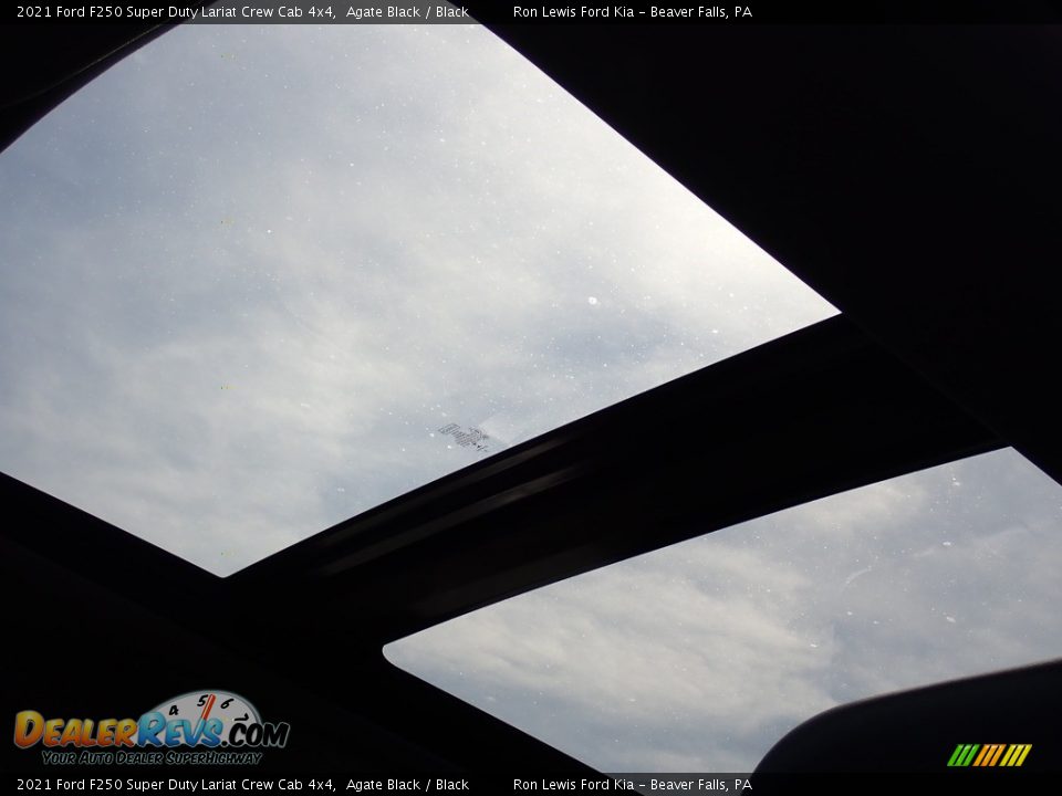 2021 Ford F250 Super Duty Lariat Crew Cab 4x4 Agate Black / Black Photo #15