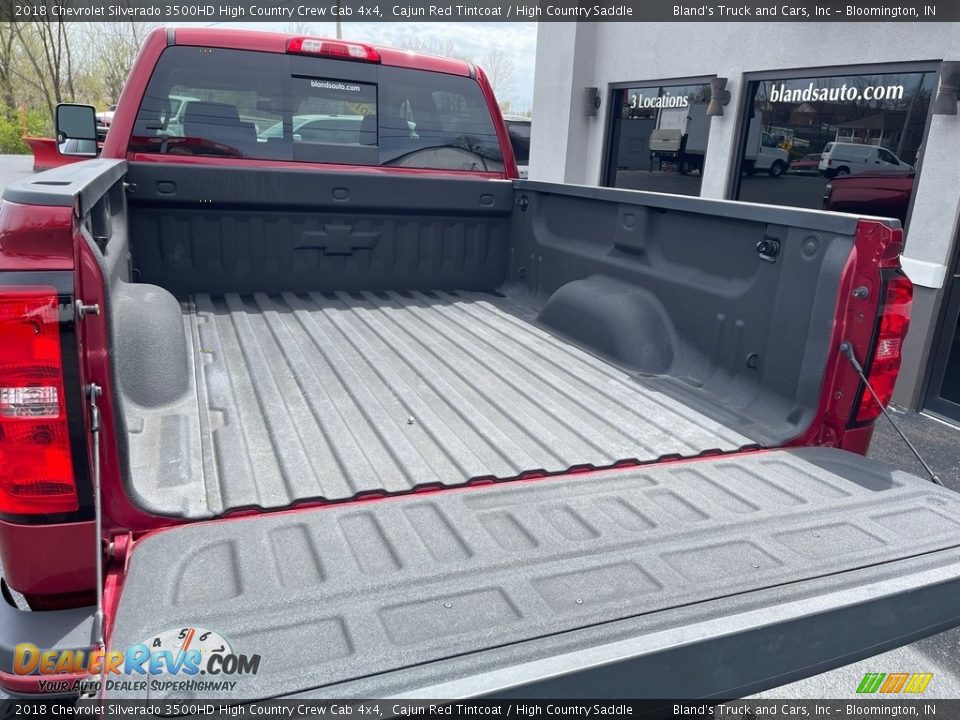 2018 Chevrolet Silverado 3500HD High Country Crew Cab 4x4 Cajun Red Tintcoat / High Country Saddle Photo #25