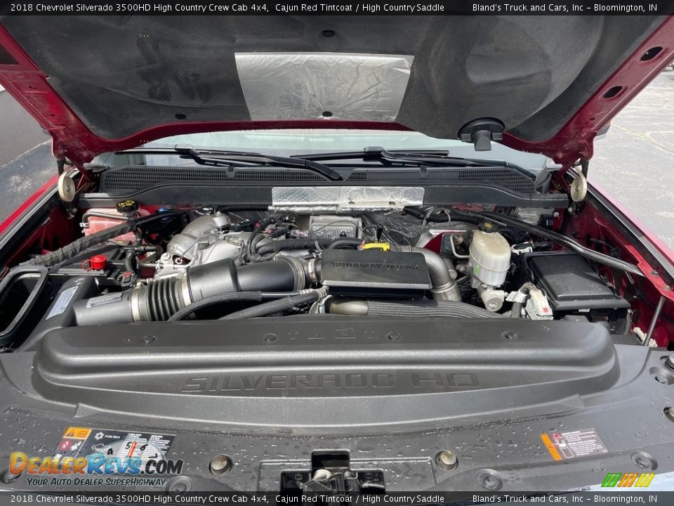 2018 Chevrolet Silverado 3500HD High Country Crew Cab 4x4 6.6 Liter OHV 32-Valve Duramax Turbo-Diesel V8 Engine Photo #26