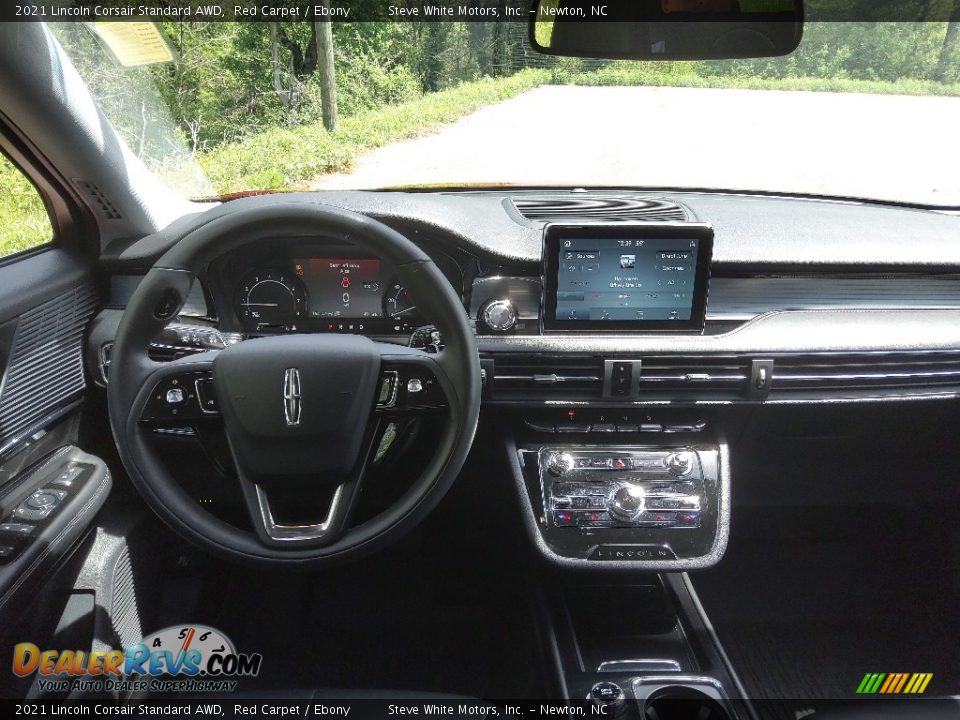 Dashboard of 2021 Lincoln Corsair Standard AWD Photo #19