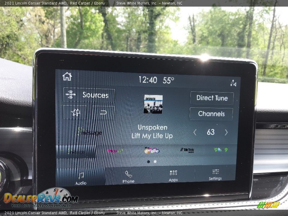 Controls of 2021 Lincoln Corsair Standard AWD Photo #23