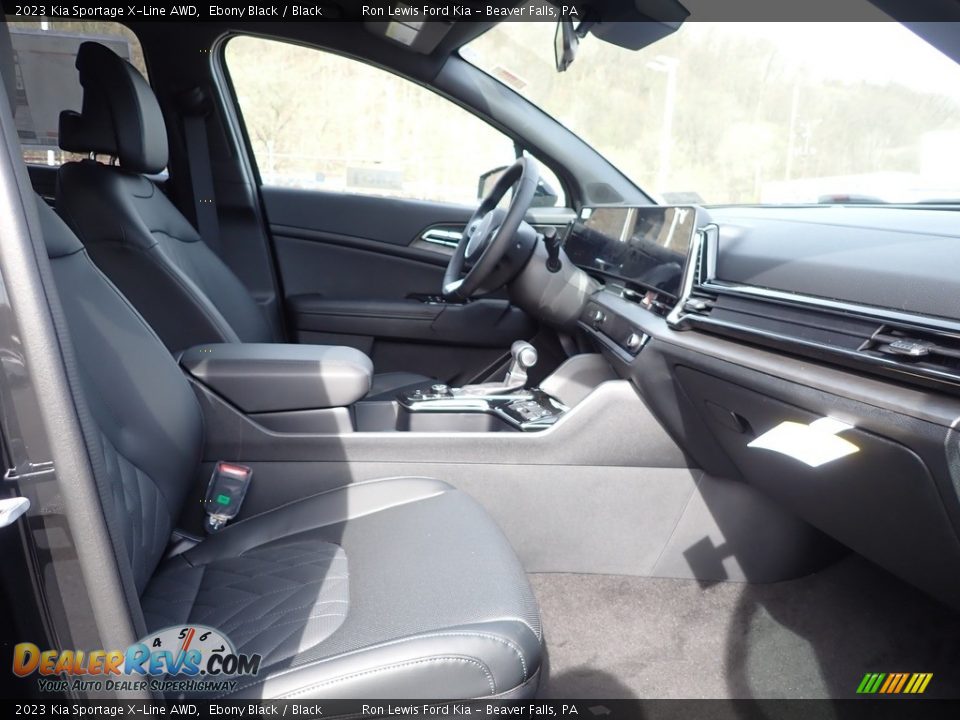 Front Seat of 2023 Kia Sportage X-Line AWD Photo #11