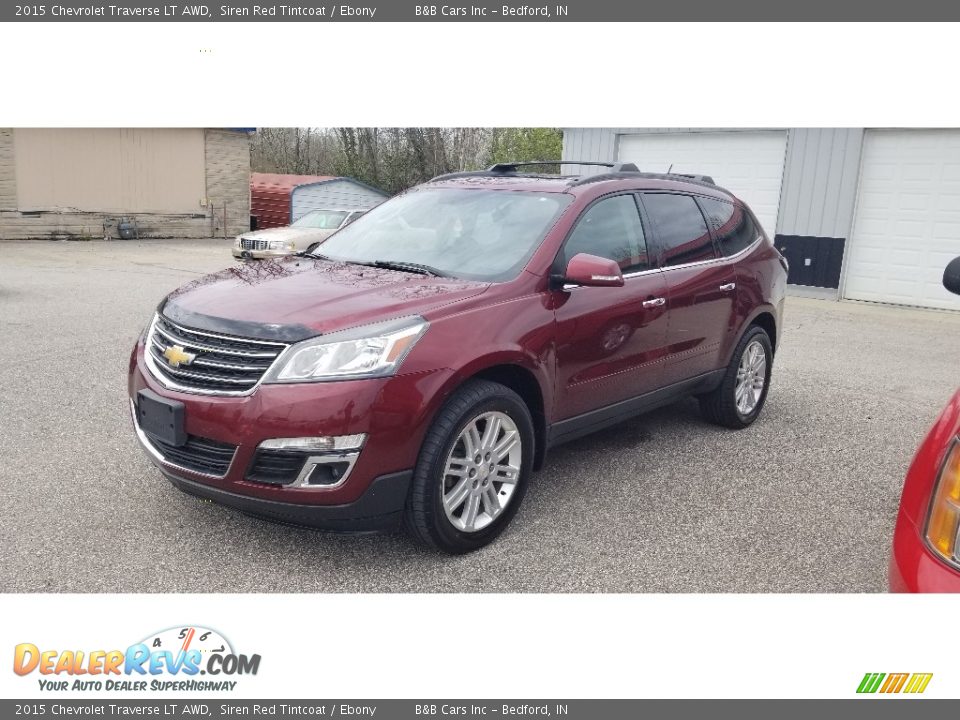 2015 Chevrolet Traverse LT AWD Siren Red Tintcoat / Ebony Photo #4