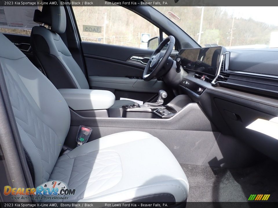 2023 Kia Sportage X-Line AWD Ebony Black / Black Photo #11