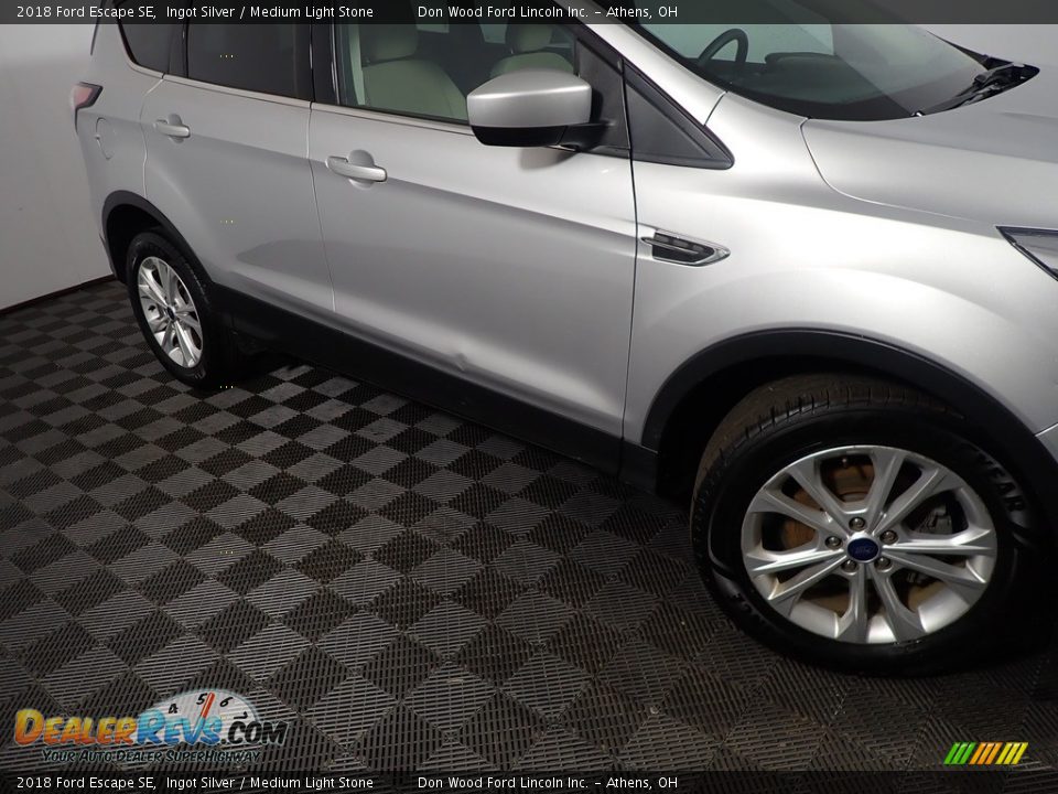 2018 Ford Escape SE Ingot Silver / Medium Light Stone Photo #5