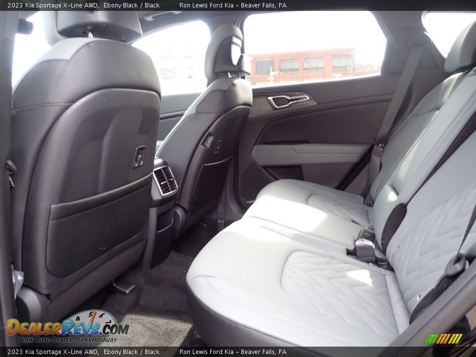 2023 Kia Sportage X-Line AWD Ebony Black / Black Photo #13