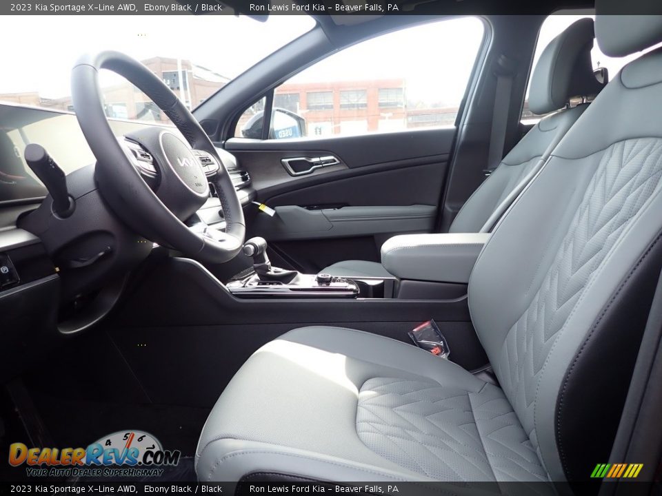 2023 Kia Sportage X-Line AWD Ebony Black / Black Photo #15