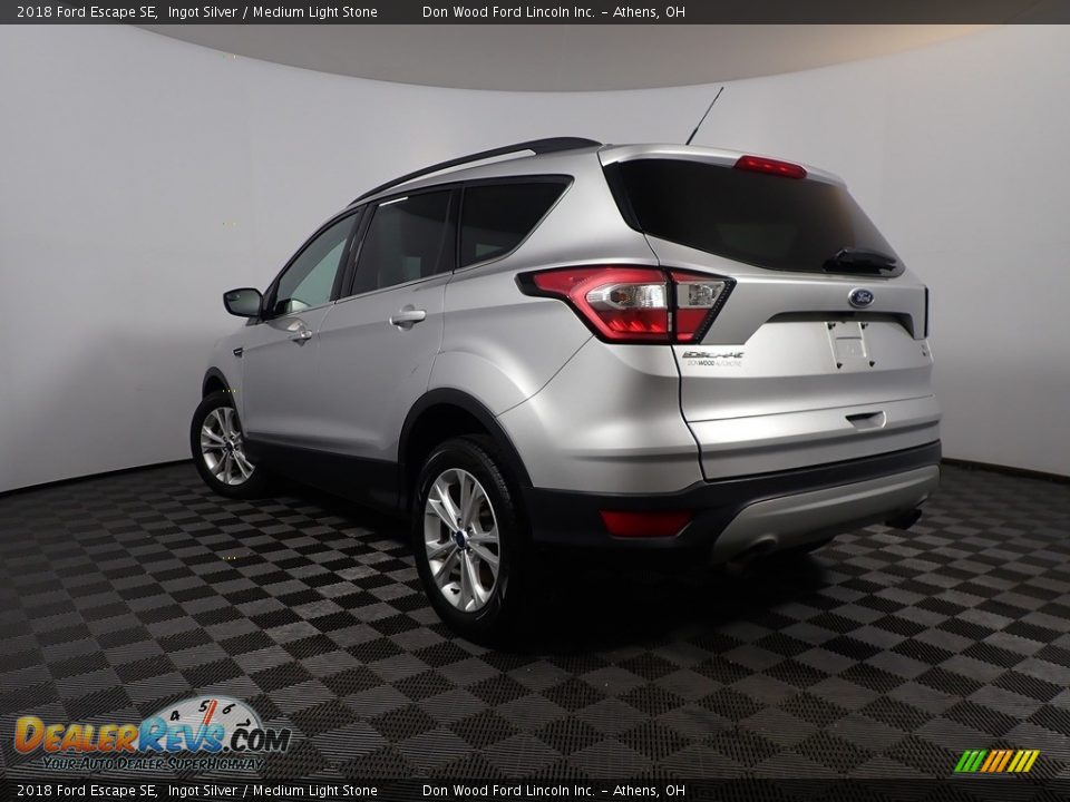 2018 Ford Escape SE Ingot Silver / Medium Light Stone Photo #12