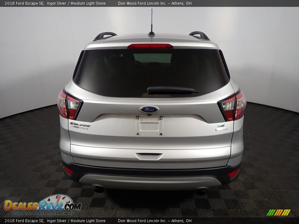 2018 Ford Escape SE Ingot Silver / Medium Light Stone Photo #14