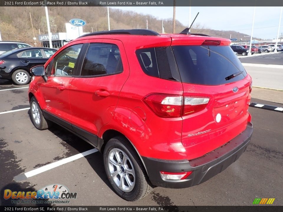 2021 Ford EcoSport SE Race Red / Ebony Black Photo #6