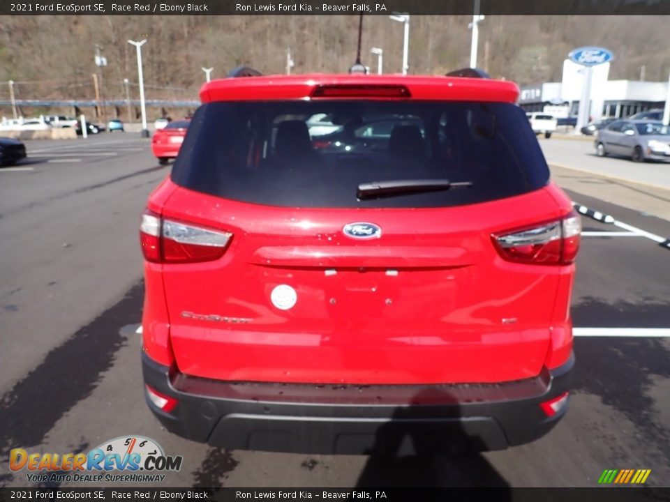 2021 Ford EcoSport SE Race Red / Ebony Black Photo #7