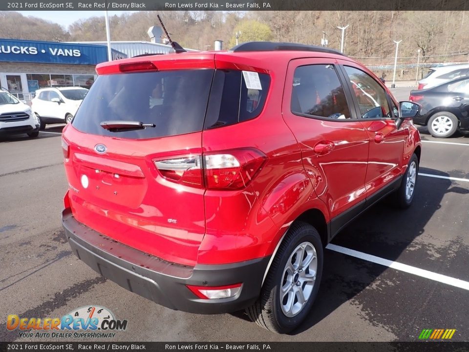 2021 Ford EcoSport SE Race Red / Ebony Black Photo #8