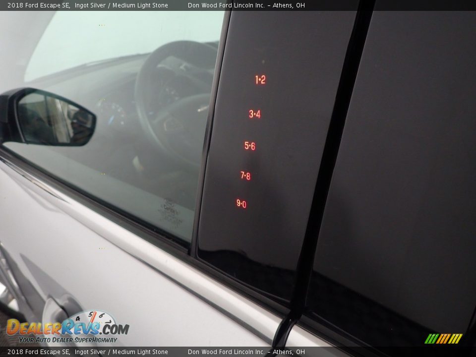2018 Ford Escape SE Ingot Silver / Medium Light Stone Photo #21