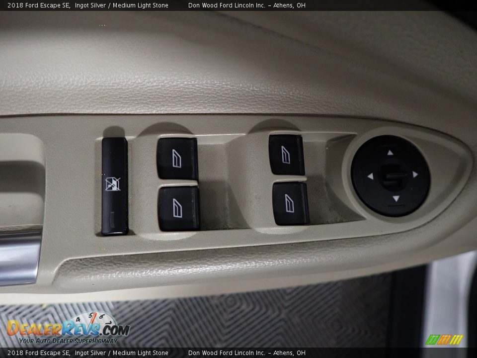 2018 Ford Escape SE Ingot Silver / Medium Light Stone Photo #23
