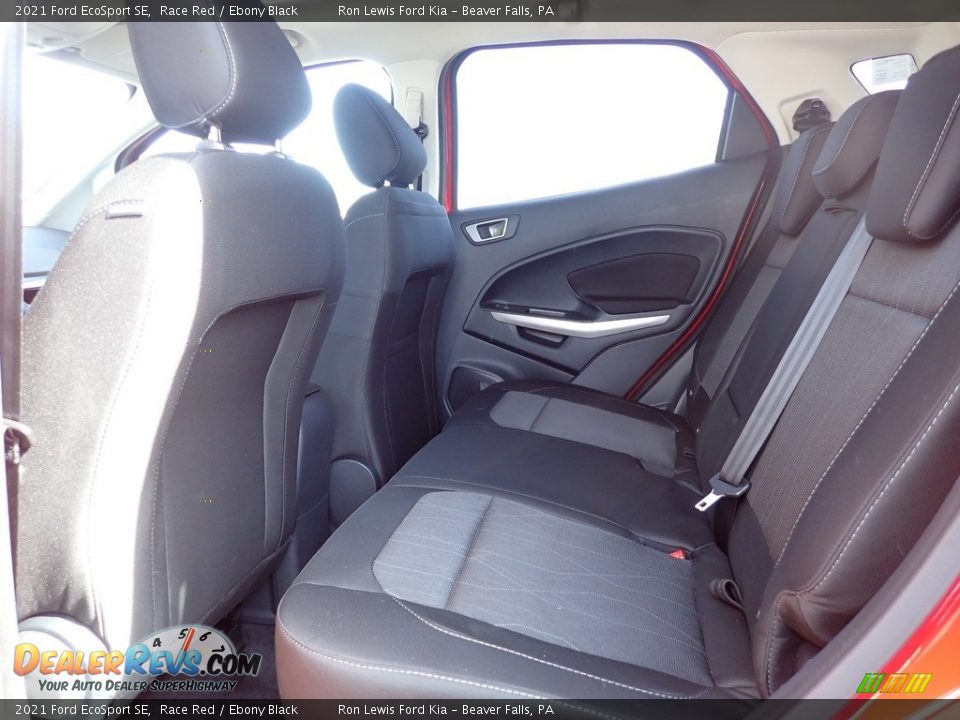 Rear Seat of 2021 Ford EcoSport SE Photo #12
