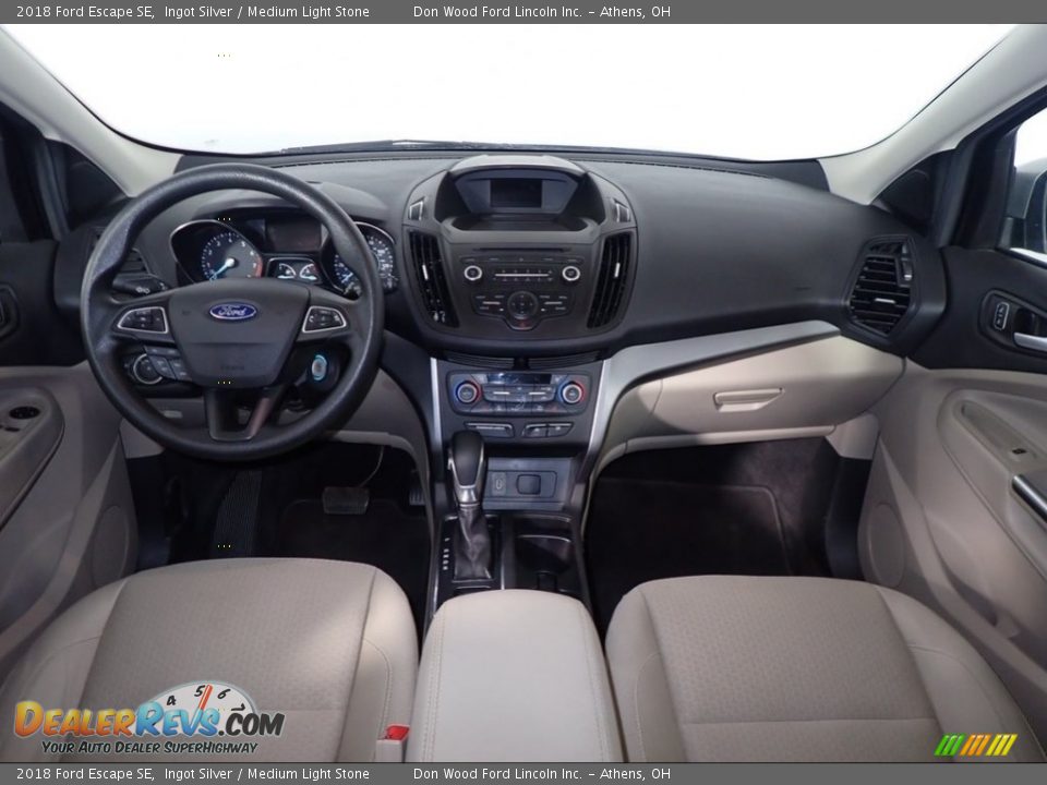 2018 Ford Escape SE Ingot Silver / Medium Light Stone Photo #26