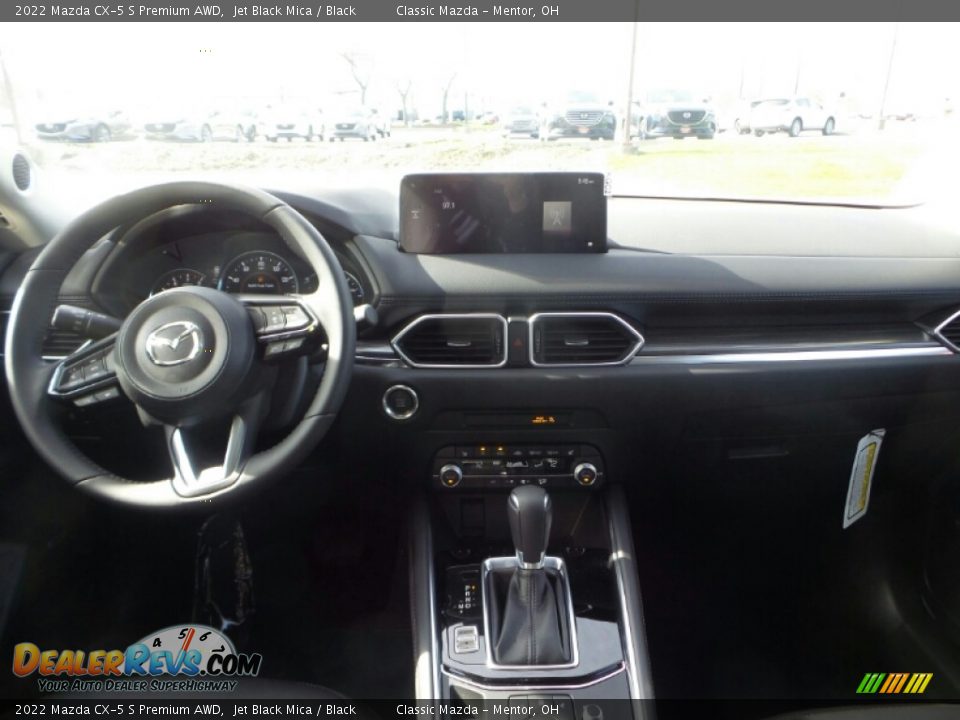 2022 Mazda CX-5 S Premium AWD Jet Black Mica / Black Photo #3