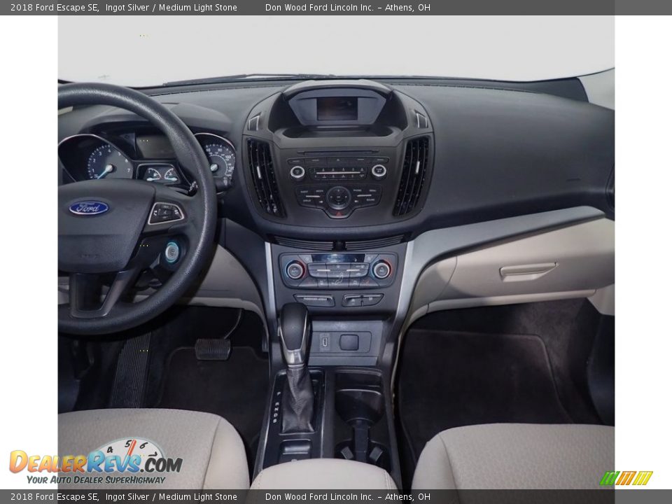 2018 Ford Escape SE Ingot Silver / Medium Light Stone Photo #27