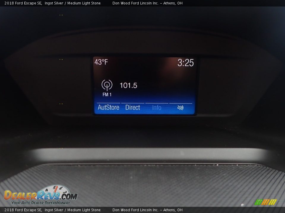 2018 Ford Escape SE Ingot Silver / Medium Light Stone Photo #28