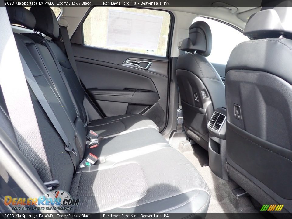 Rear Seat of 2023 Kia Sportage EX AWD Photo #12