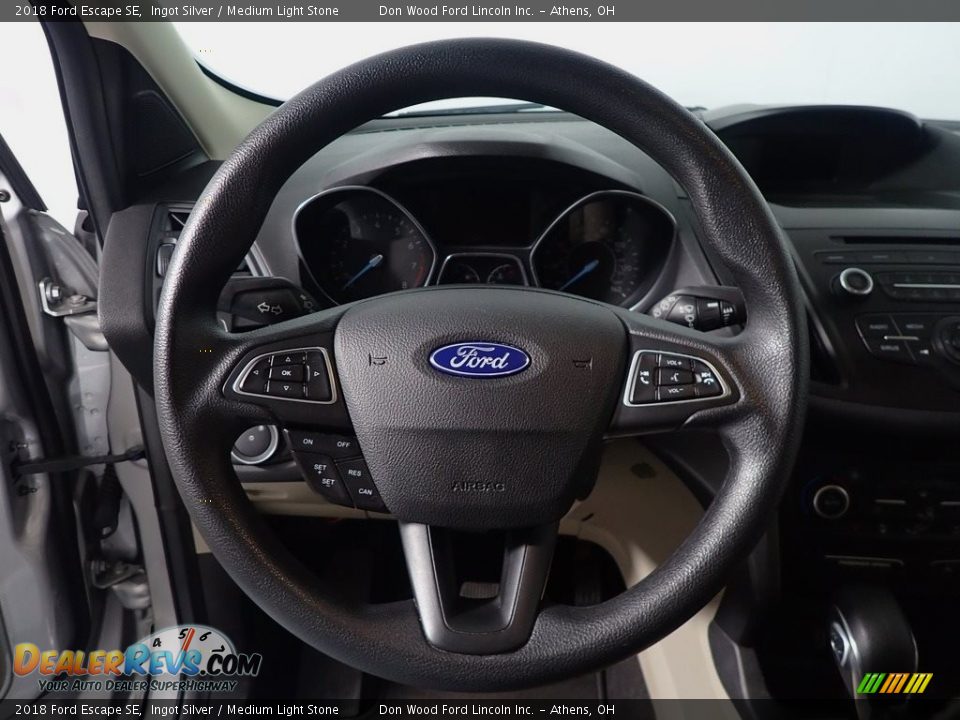 2018 Ford Escape SE Ingot Silver / Medium Light Stone Photo #29