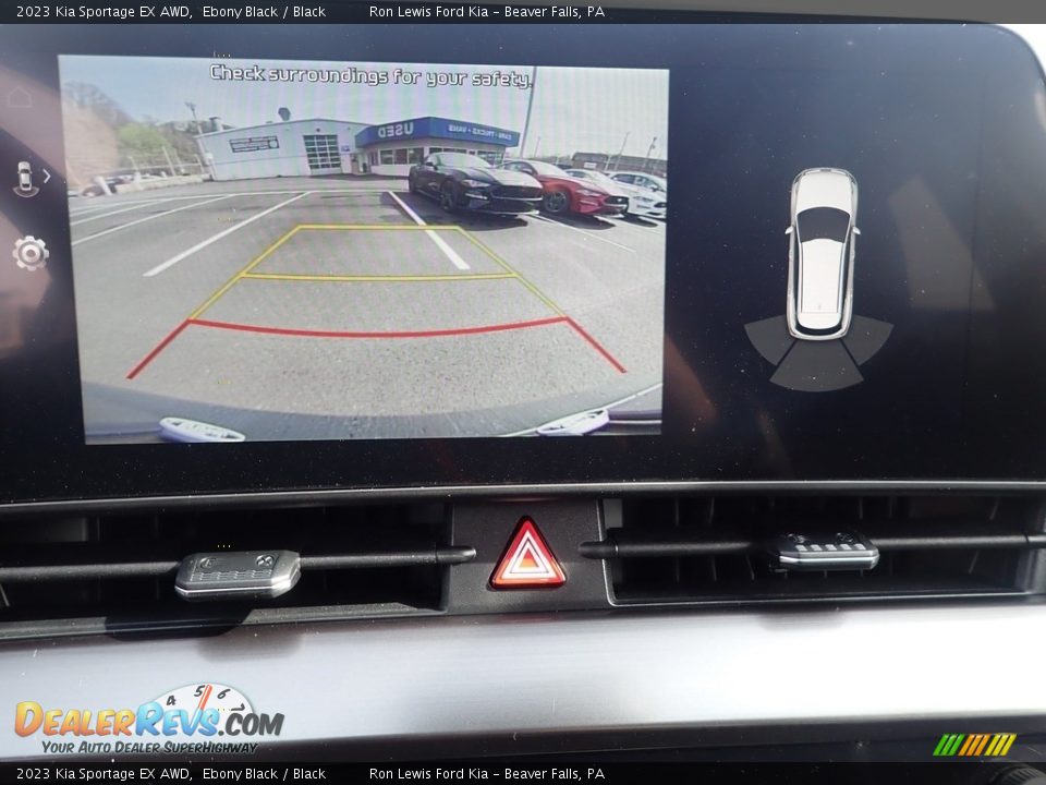 2023 Kia Sportage EX AWD Ebony Black / Black Photo #18