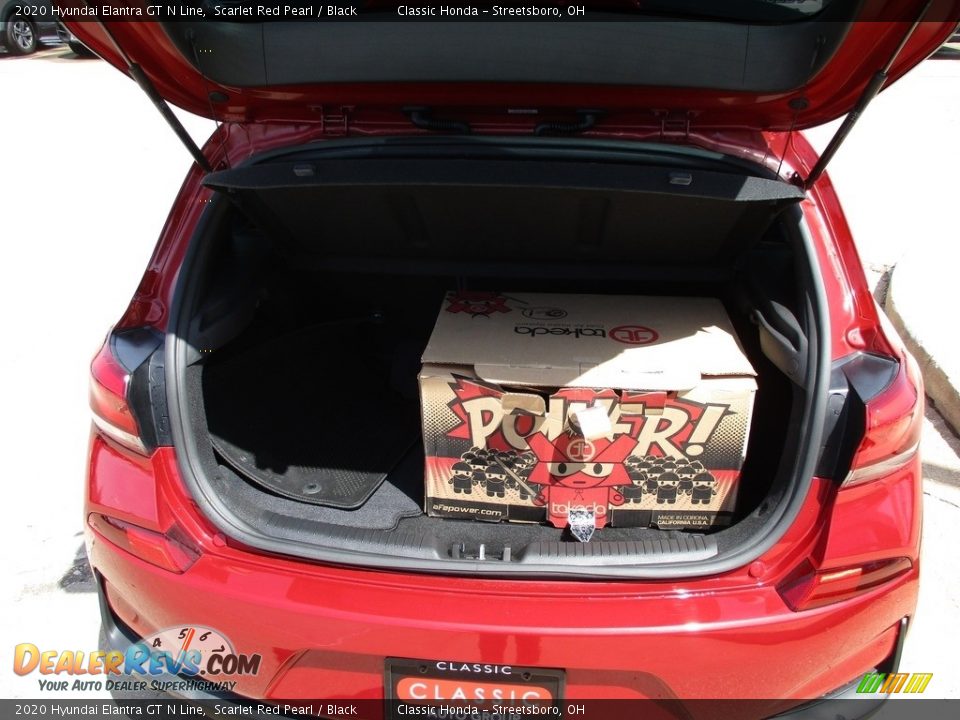 2020 Hyundai Elantra GT N Line Scarlet Red Pearl / Black Photo #12