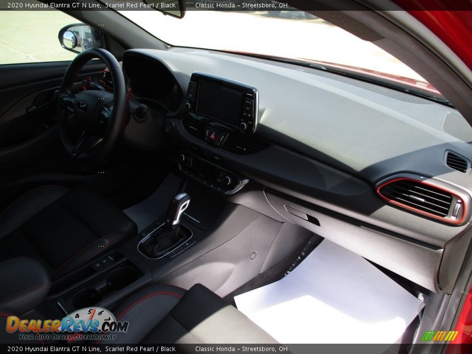 2020 Hyundai Elantra GT N Line Scarlet Red Pearl / Black Photo #17
