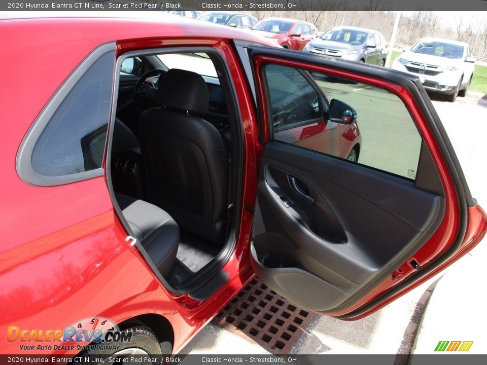 2020 Hyundai Elantra GT N Line Scarlet Red Pearl / Black Photo #18