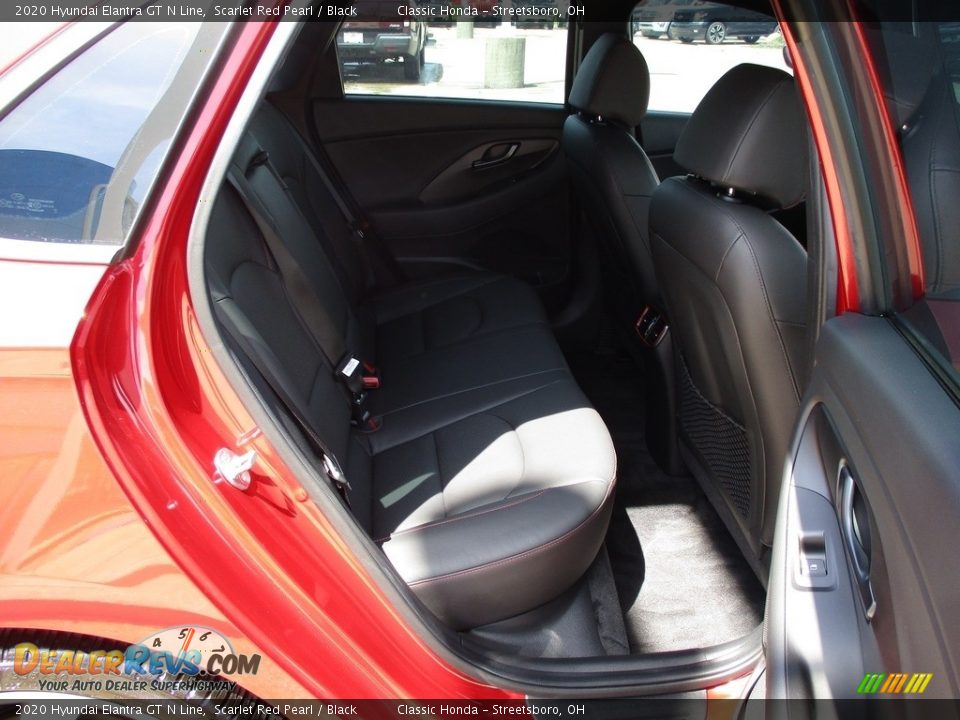 2020 Hyundai Elantra GT N Line Scarlet Red Pearl / Black Photo #19