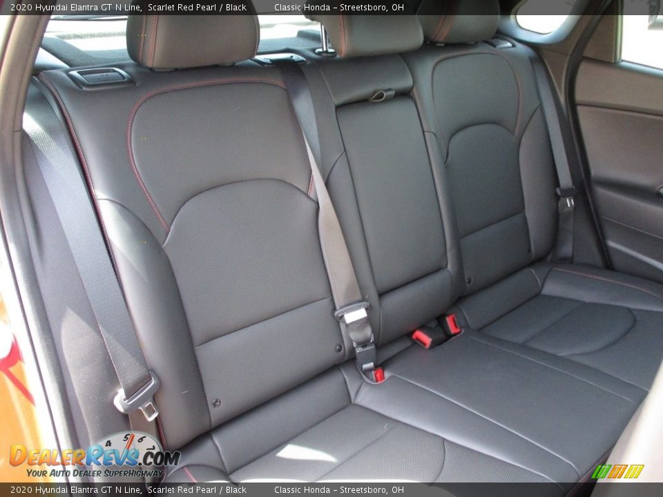 2020 Hyundai Elantra GT N Line Scarlet Red Pearl / Black Photo #20